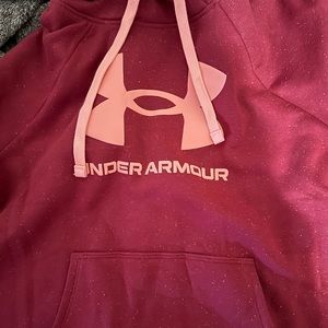 Spackled under armor hoodie